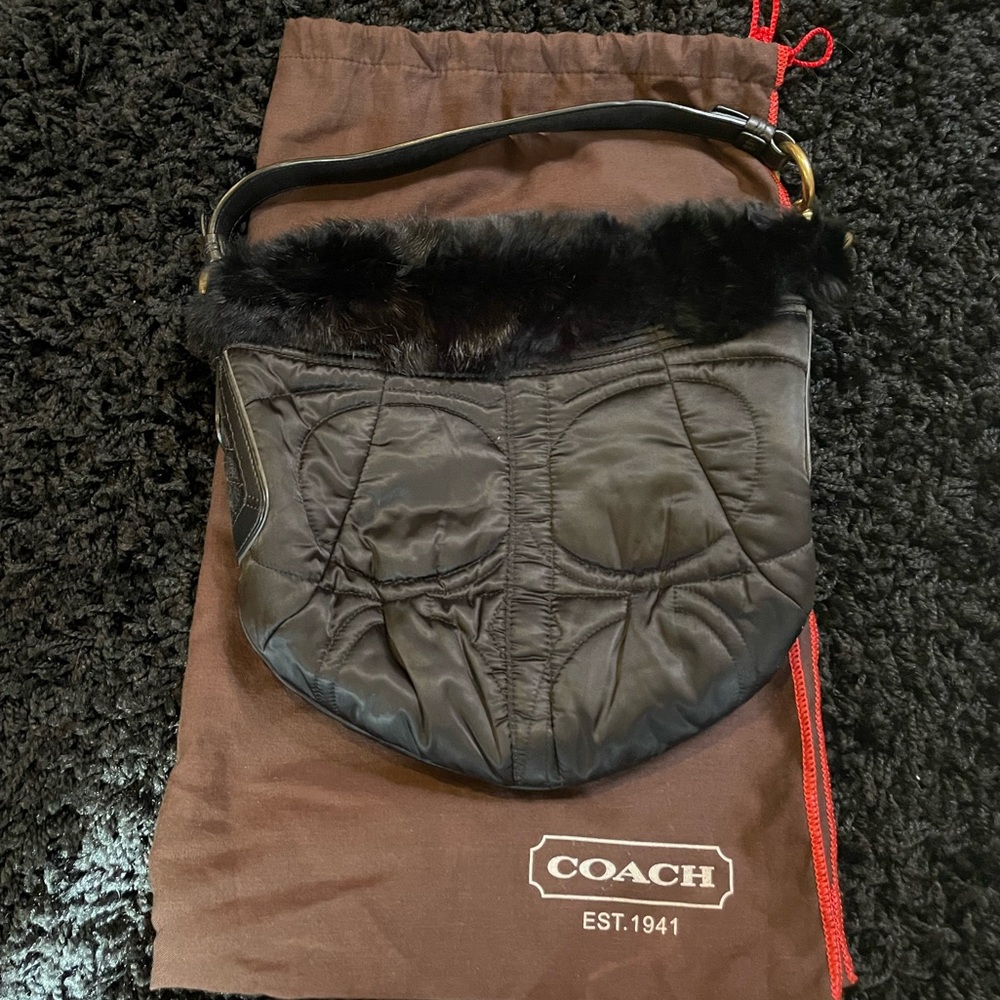 Black Coach Purse